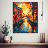 Painting by Numbers Rialto Bridge Venice